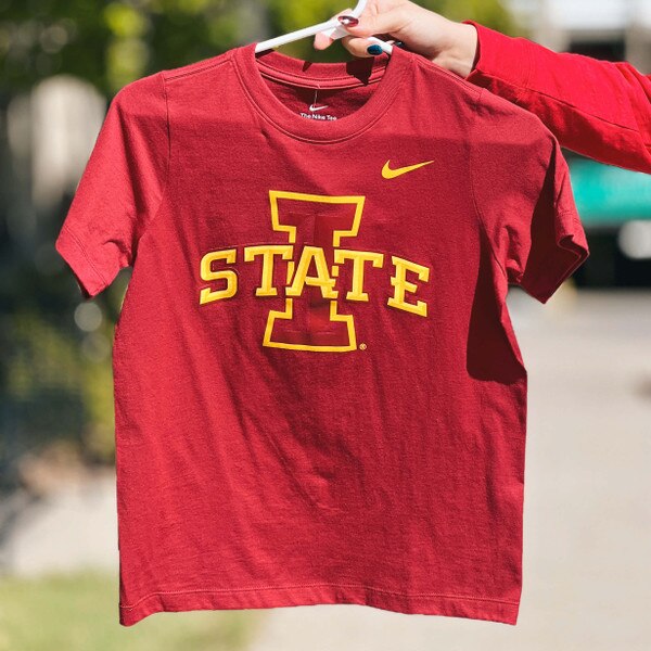 Nike Youth I-State Cardinal FA25 Short Sleeve T-shirt